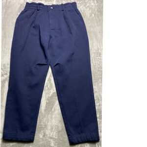 YoungLA Sweatpants Joggers Office Tech Pants 32R 626 Navy Pockets Belt Loops